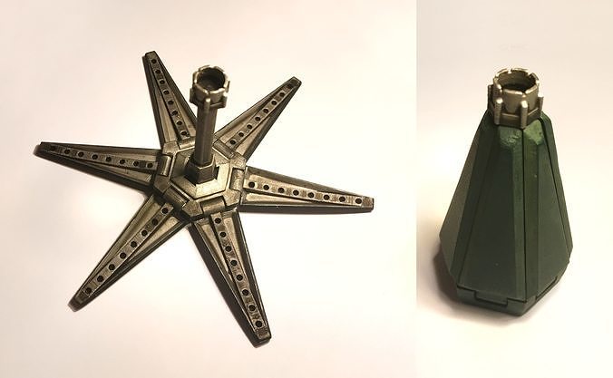 MiniPod star and metal object 3D print model