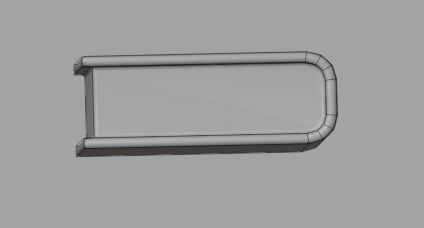 books wooden bookcase 3D model_3