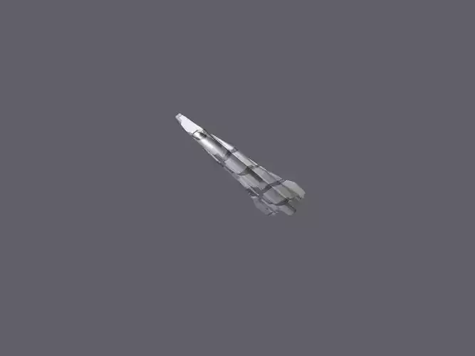 Hypersonic missile Free 3D model