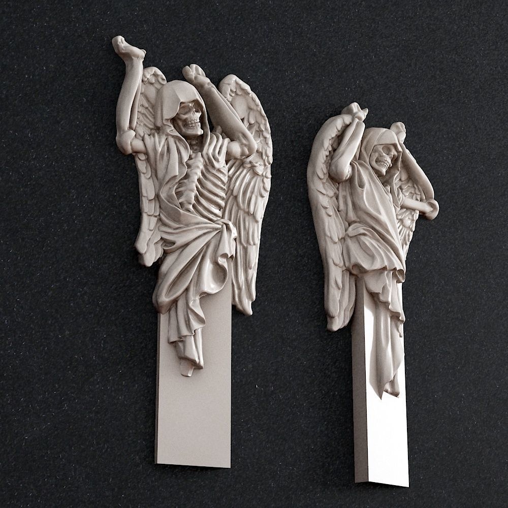 skull skeleton death 3D print model_1