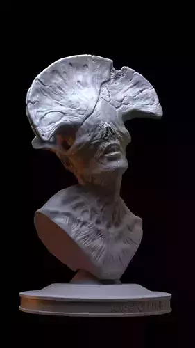 Bust Angel of Death From Hellboy 3D print model
