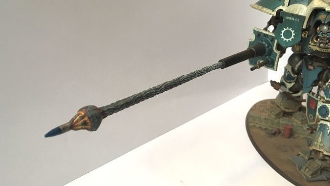 Sci-Fi Cannon Shot 3D print model