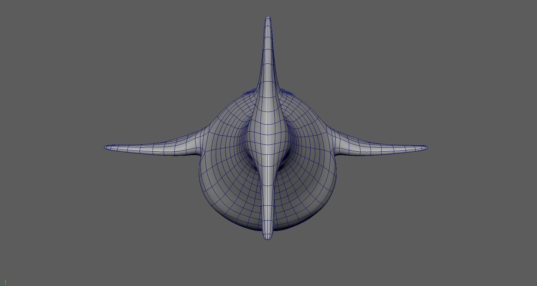 Shark model Low-poly 3D model_11