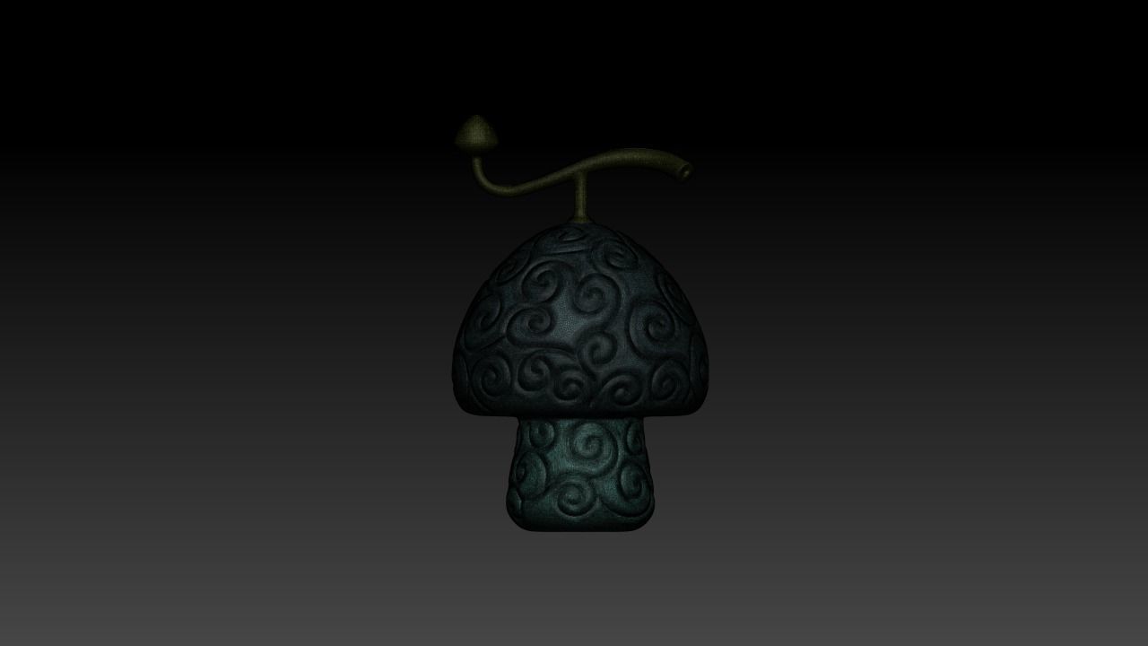 Hito Hito no Mi  One Piece Devil Fruit 3D print model_1