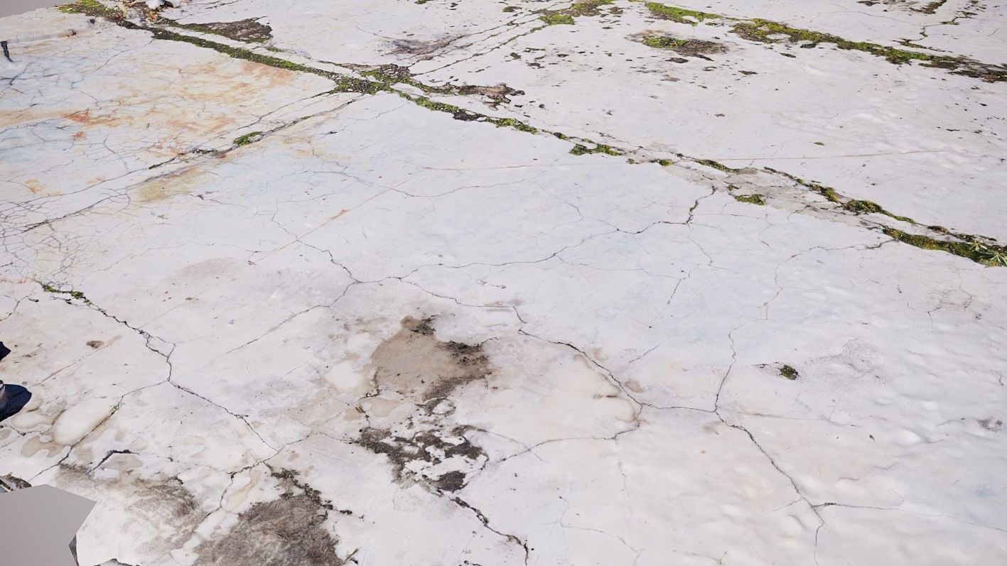 3D Scanned Concrete Slab 3D model_10