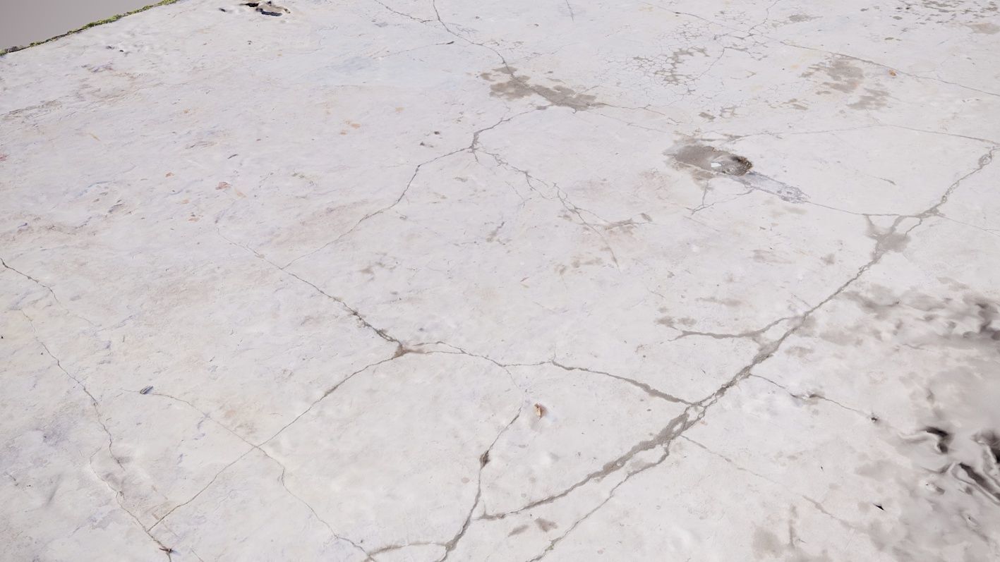 3D Scanned Concrete Slab 3D model_7