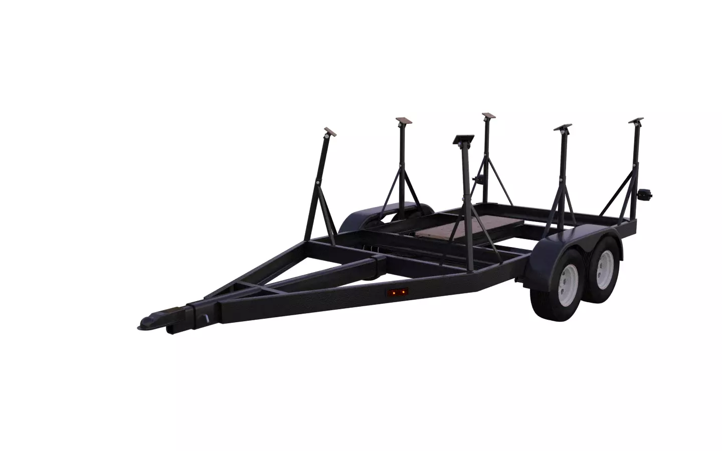 Sailor Trailer 3D model_0