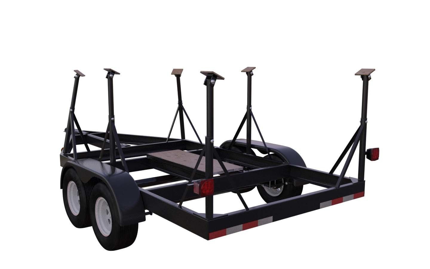 Sailor Trailer 3D model_3