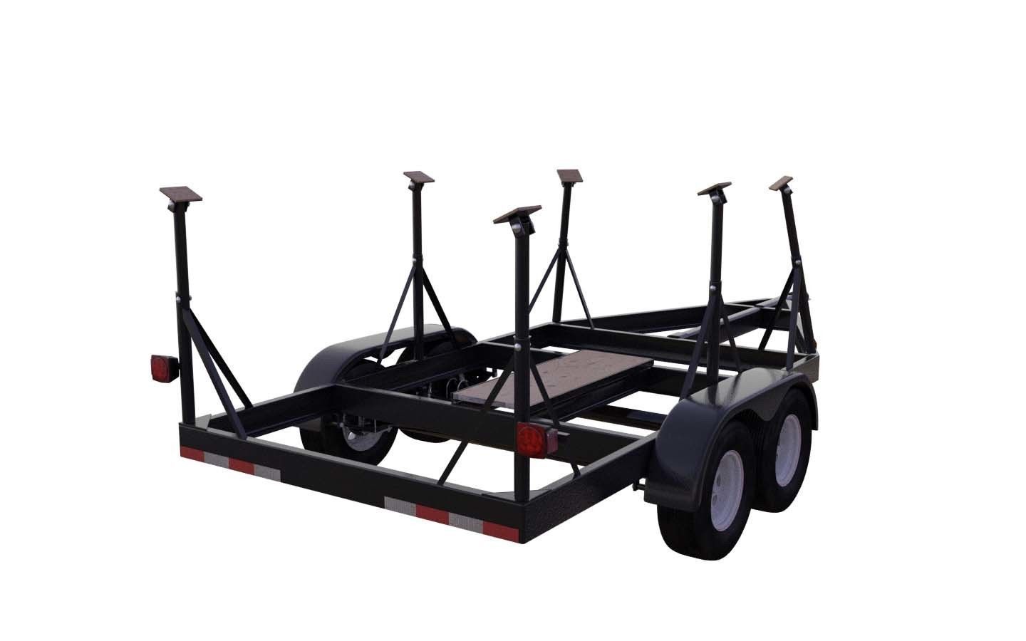 Sailor Trailer 3D model_2