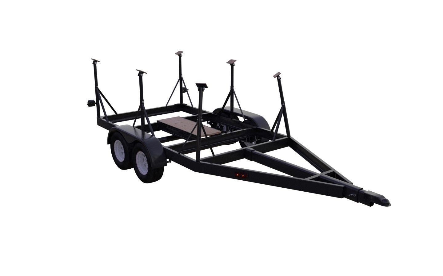 Sailor Trailer 3D model_1