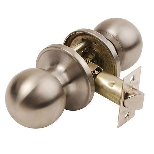 Doornob brushed nickel door knobs Free 3D model