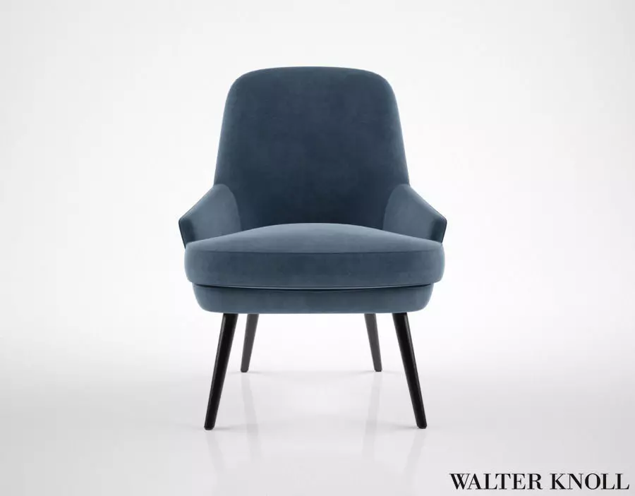 Walter Knoll 375 Chair 3D model_0