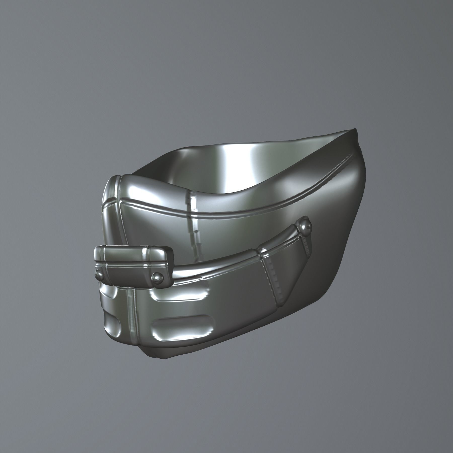 gas mask scifi high poly sculpt ver4 3d printable 3D model 3D model_7