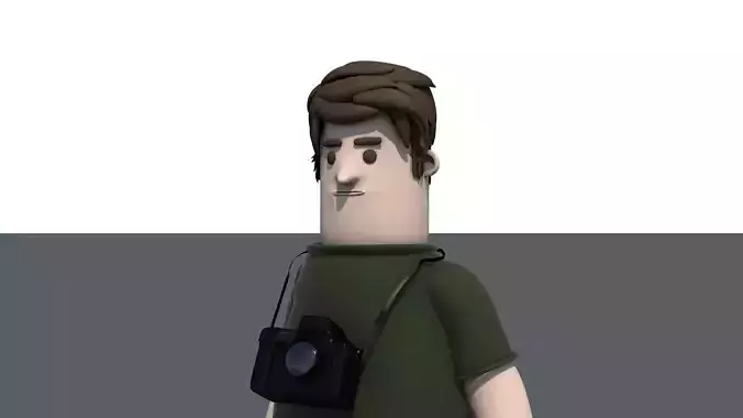 man character 3D model