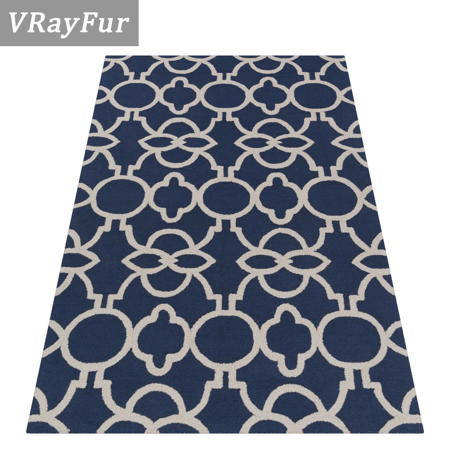 Rug Set 1157 3D model_2