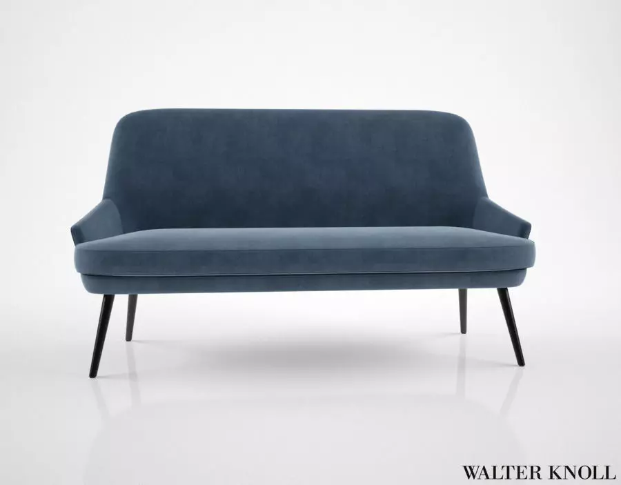 Walter Knoll 375 Sofa 3D model_0