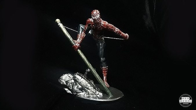 SPIDERMAN TOBEY SAMRAIMI VERSE FOR 3D PRINT PRINTABLE 3D print model