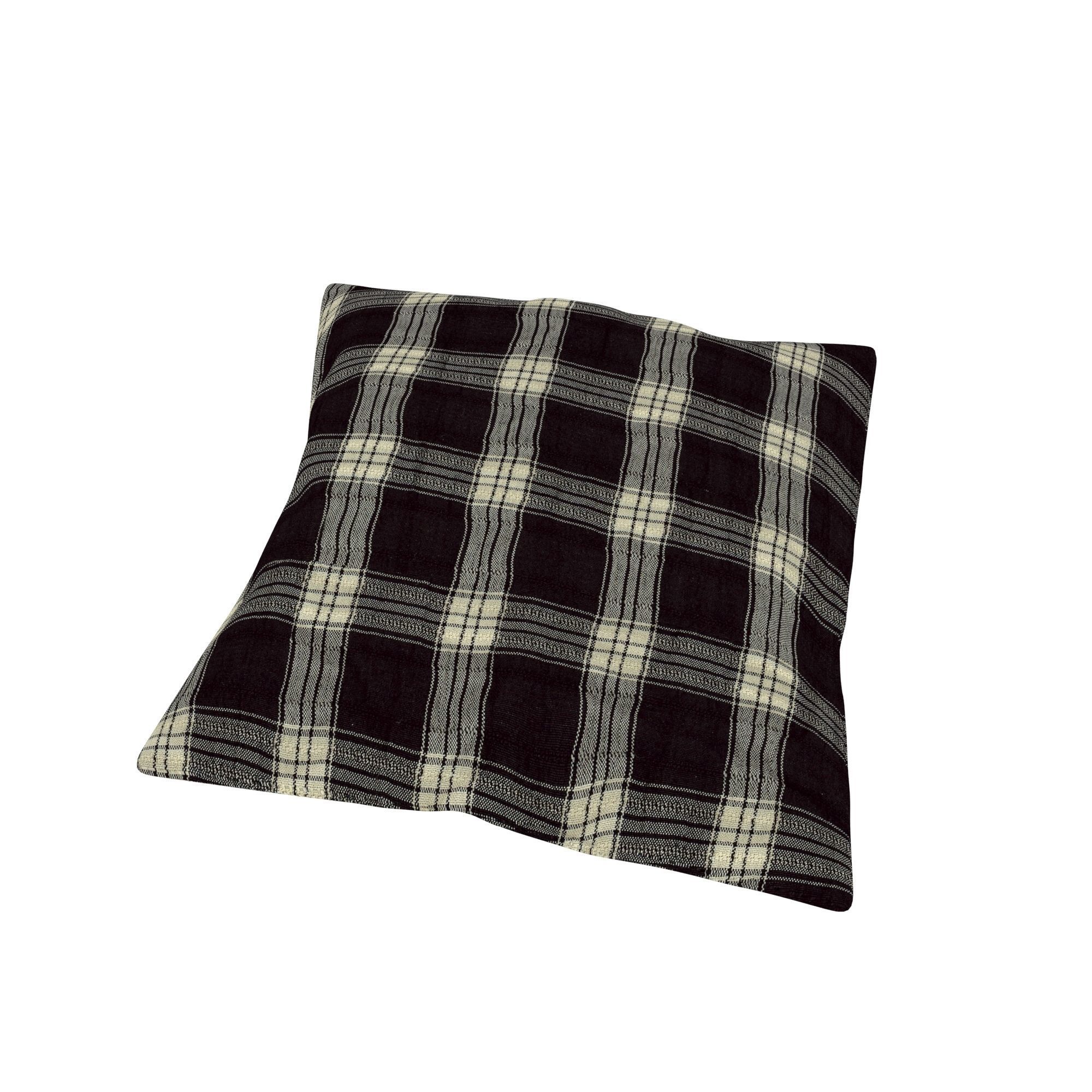 pillow checkered 3D model_1