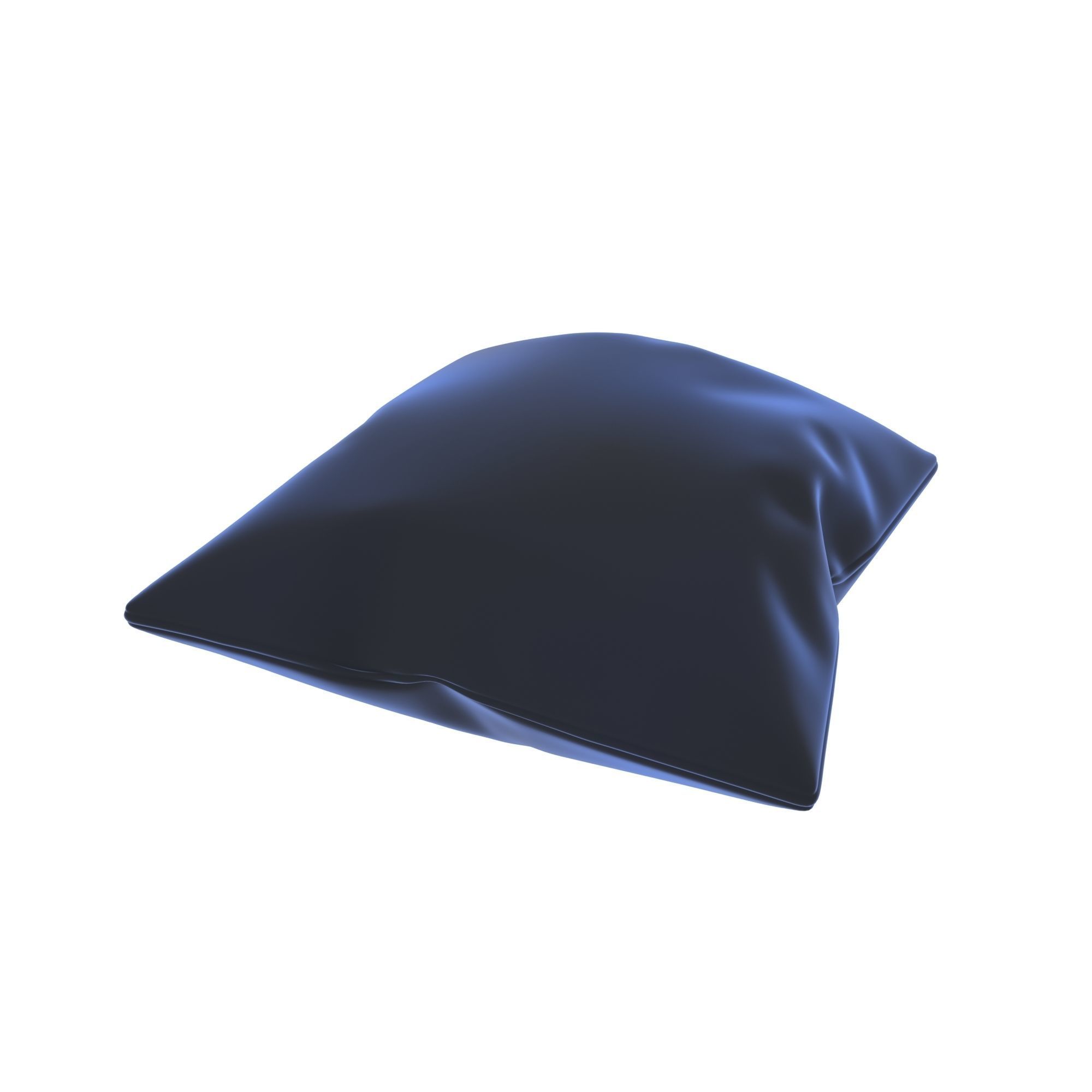pillow checkered 3D model_2