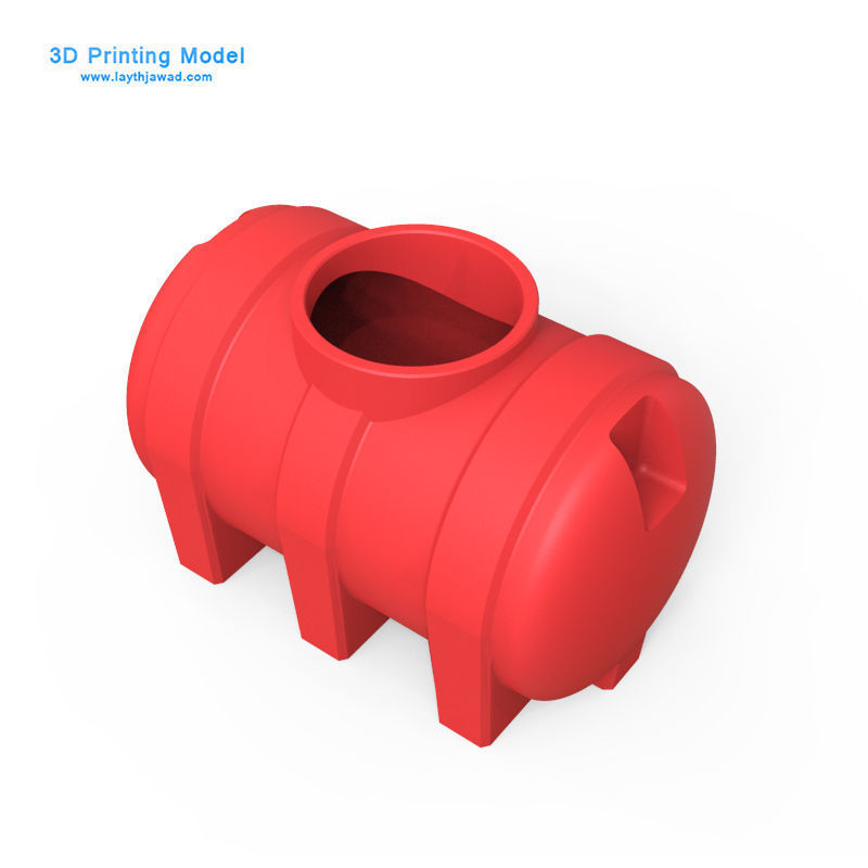 Water Tank 3D print model_3