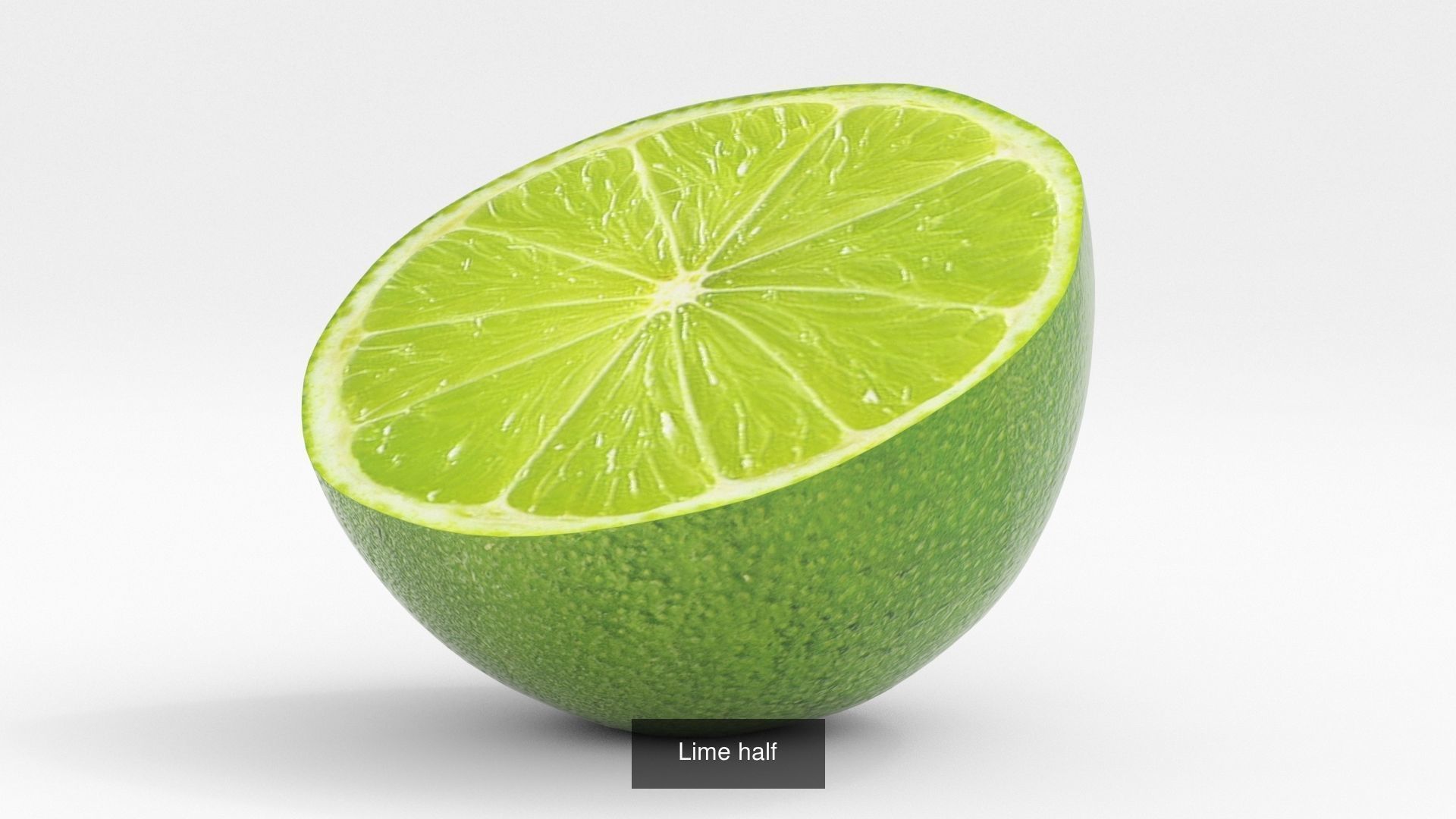 lime and half lime  3D Model Collection_4
