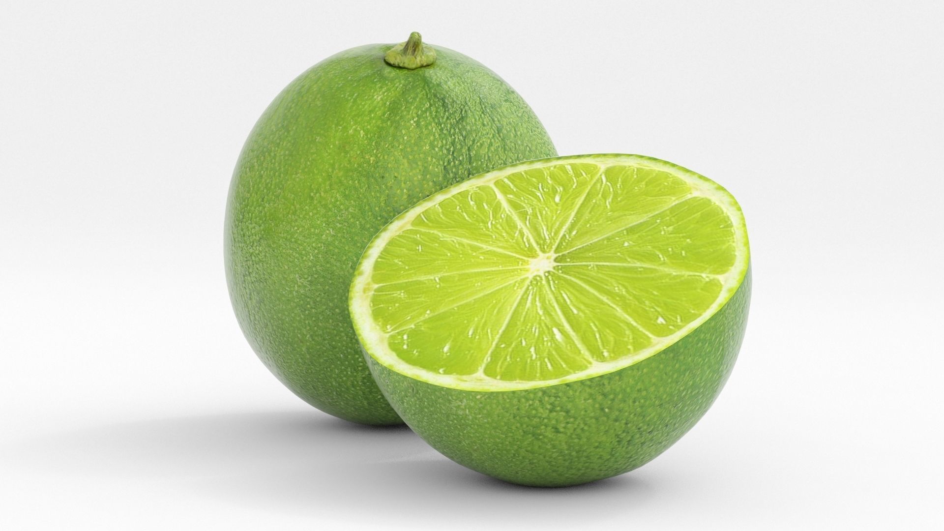 lime and half lime  3D Model Collection_1