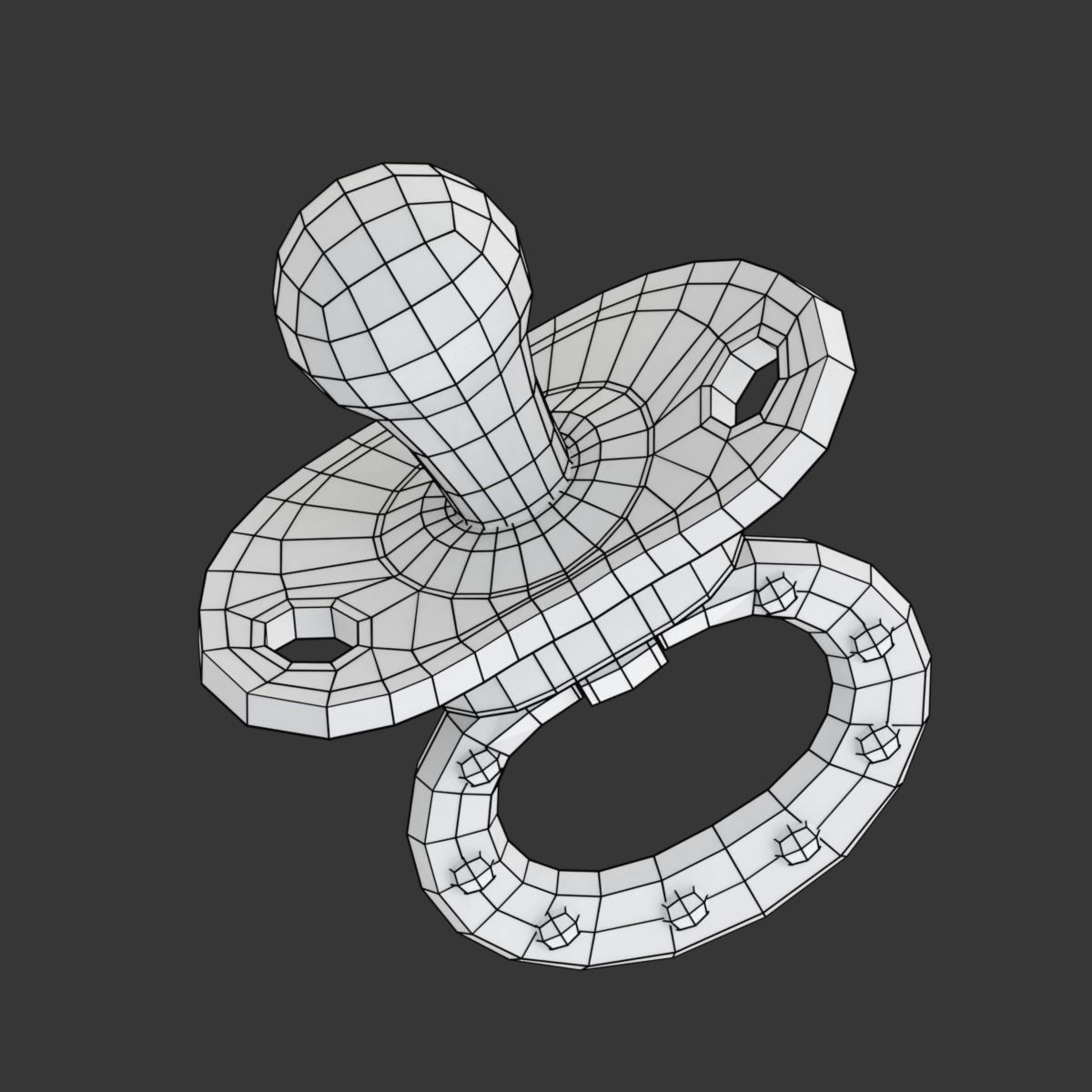 Pacifier Model 02 3D model_14