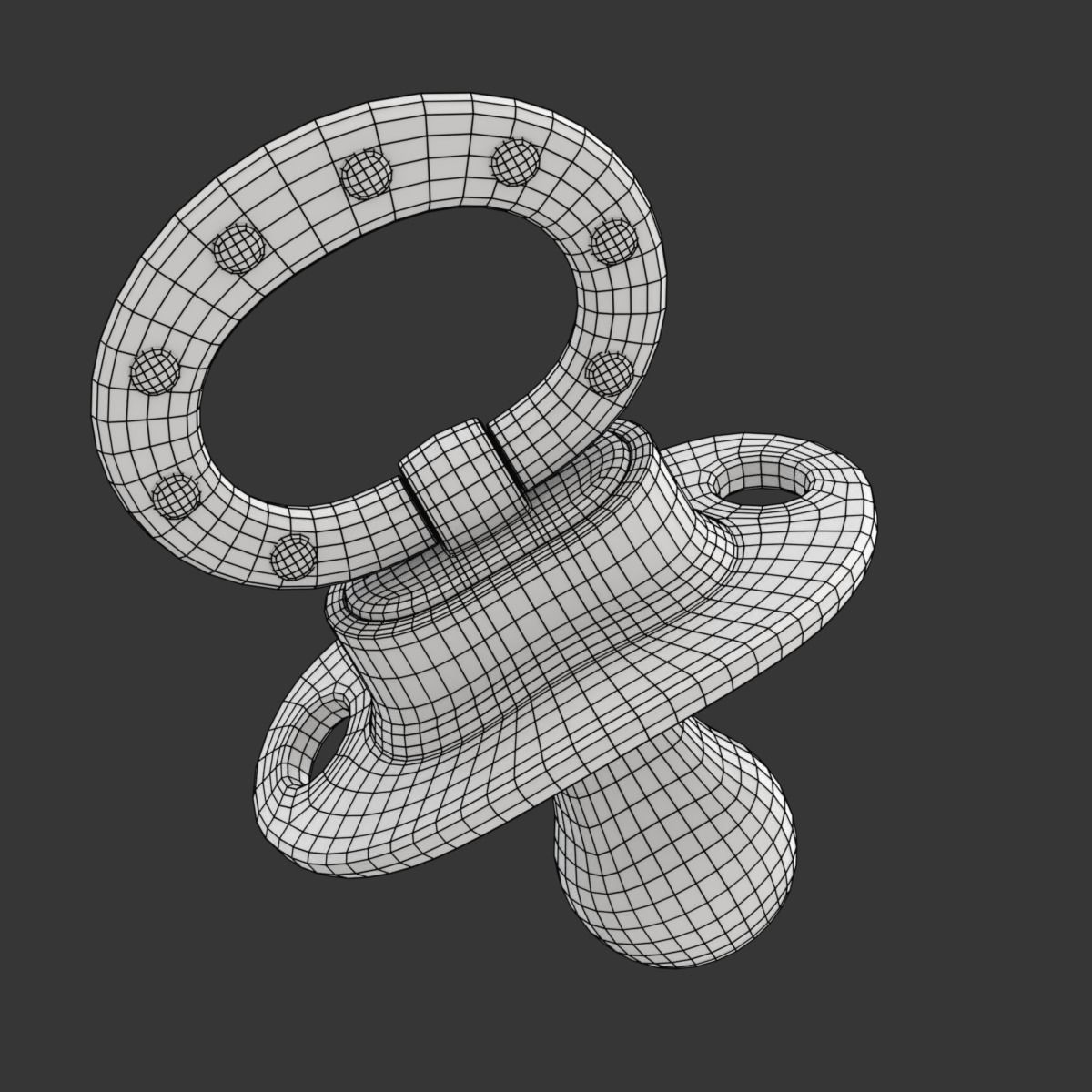 Pacifier Model 02 3D model_16