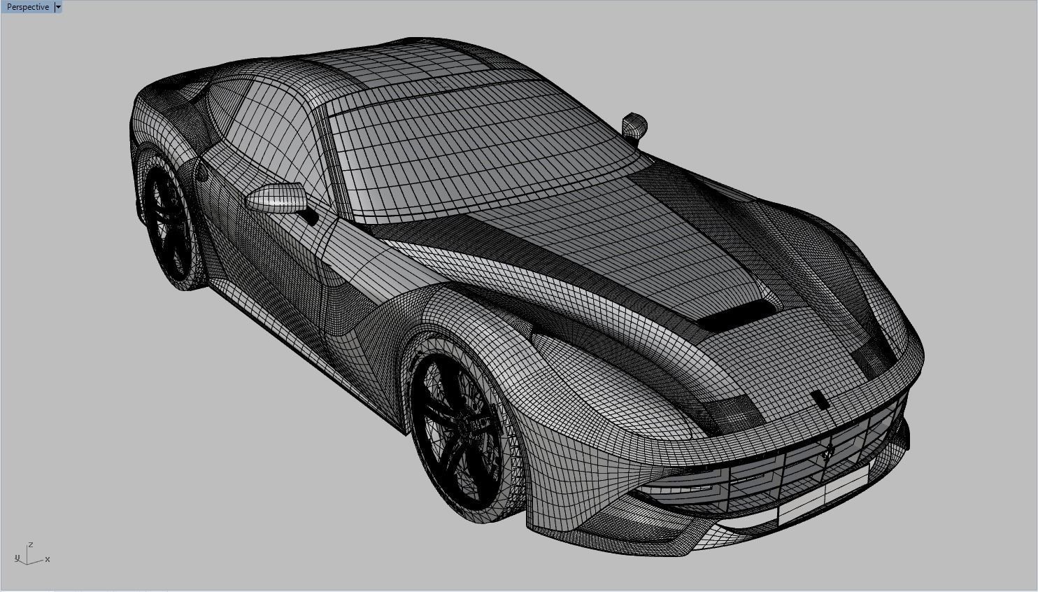 Ferrari F12 Berlinetta 3D model_2