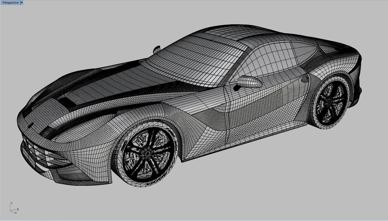 Ferrari F12 Berlinetta 3D model_4