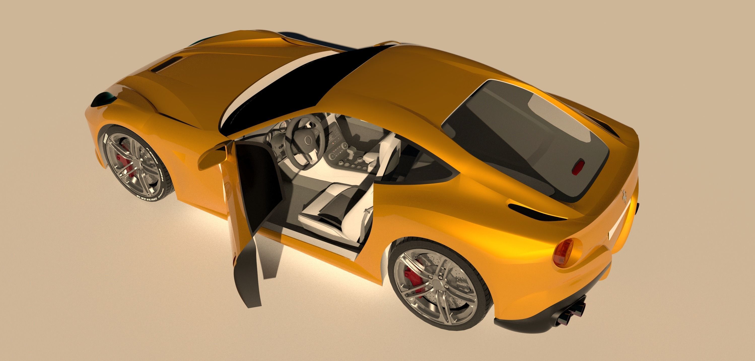 Ferrari F12 Berlinetta 3D model_1