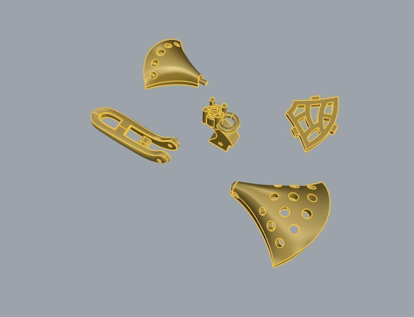 Ring and Earrings 53 3D print model_8