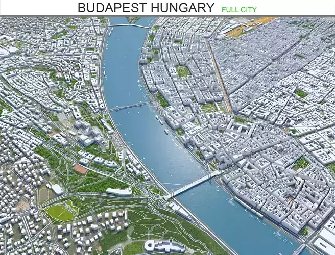Budapest Full City in Hungary