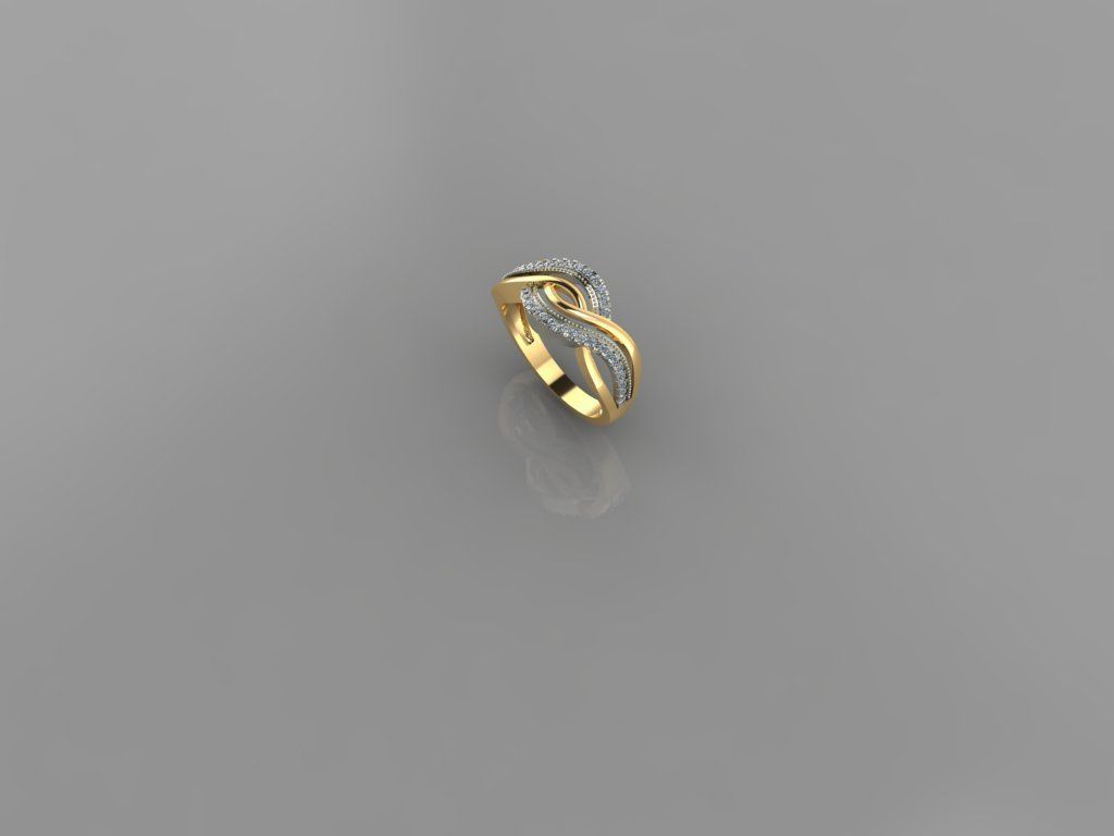 3D Print Ring Model 55 3D print model_3