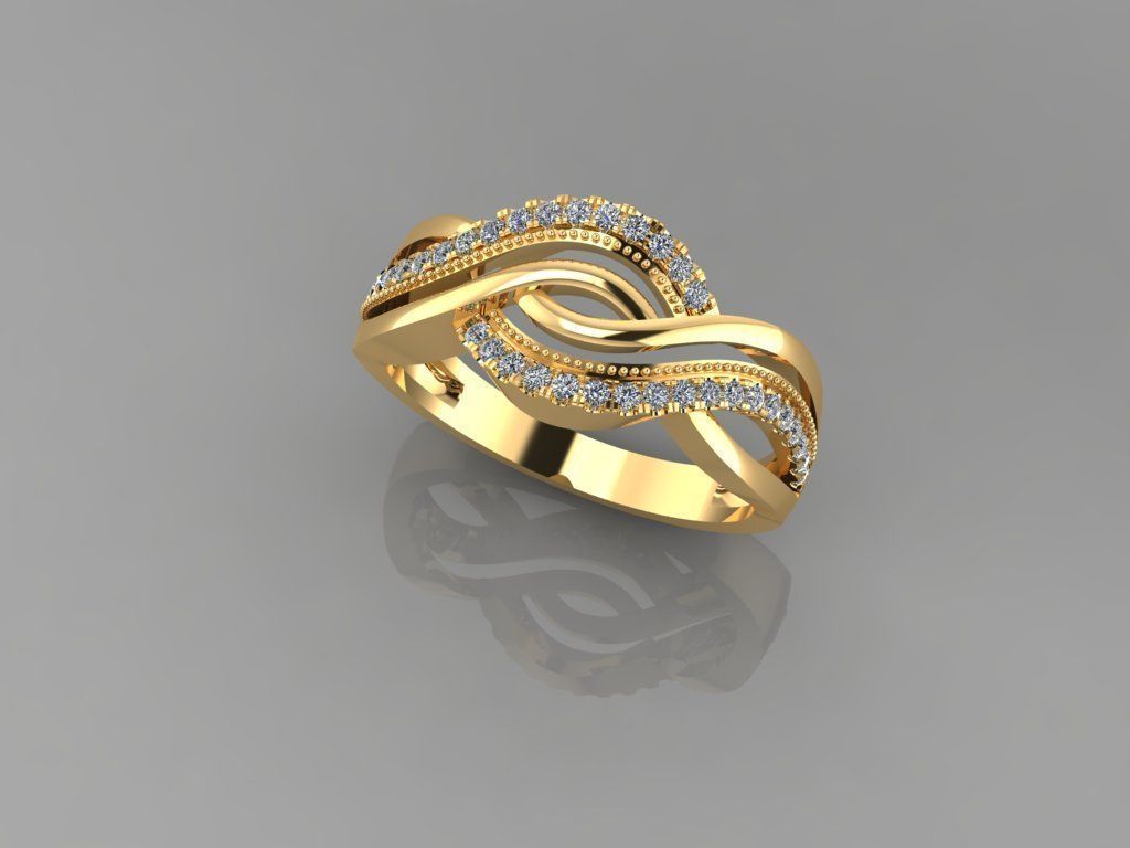 3D Print Ring Model 55 3D print model_6