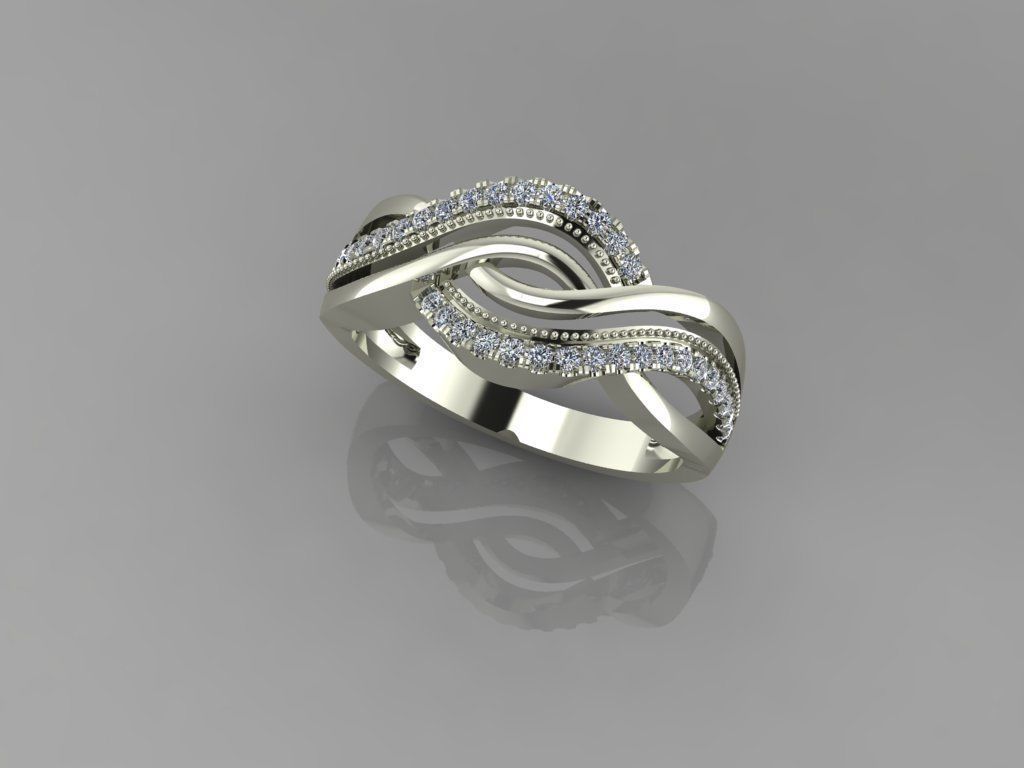 3D Print Ring Model 55 3D print model_5