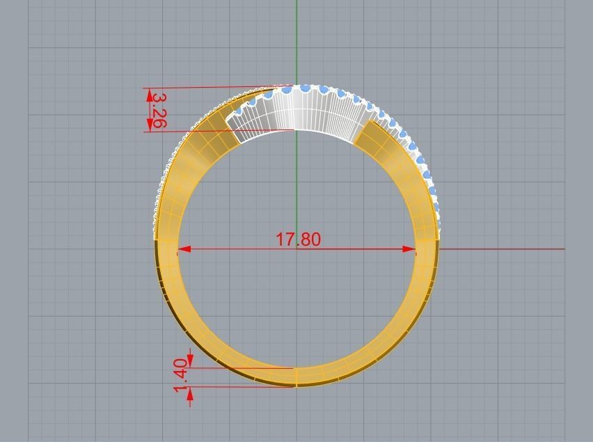 3D Print Ring Model 55 3D print model_8