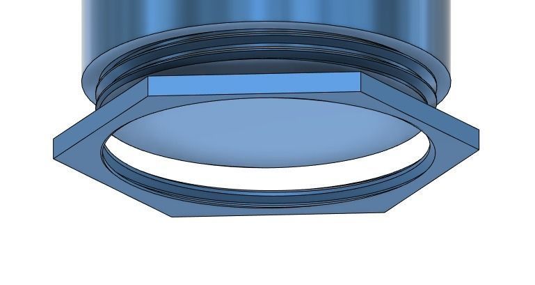 gas sensor body 3D print model_4
