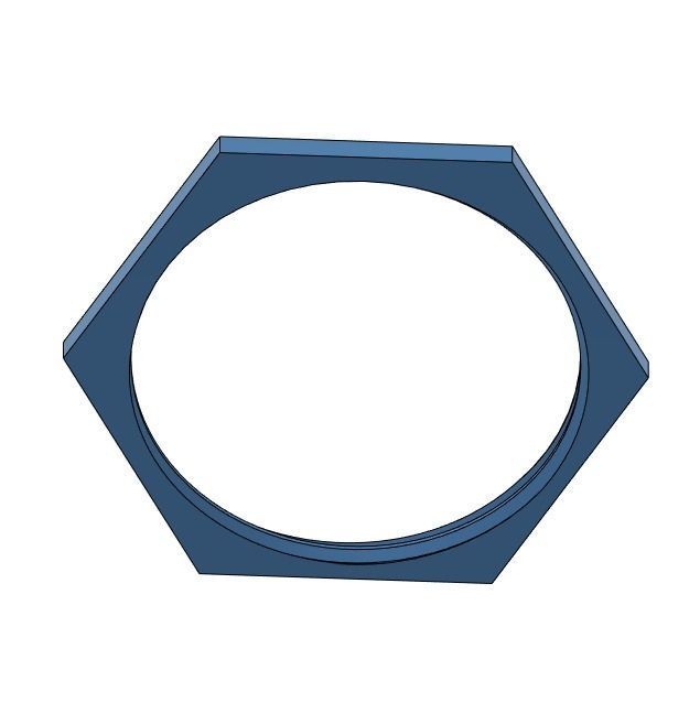 gas sensor body 3D print model_3