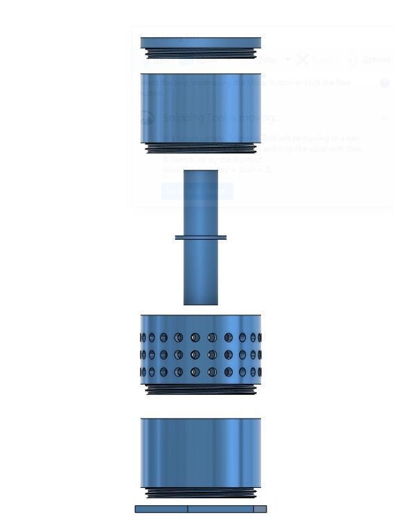 gas sensor body 3D print model_17