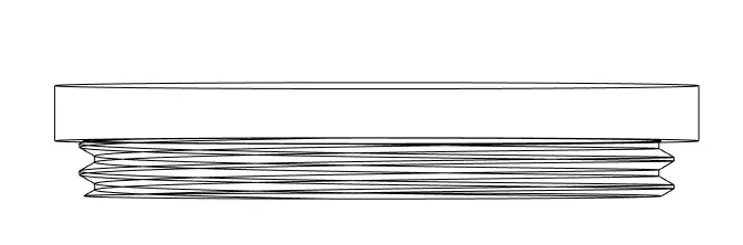 gas sensor body 3D print model_0