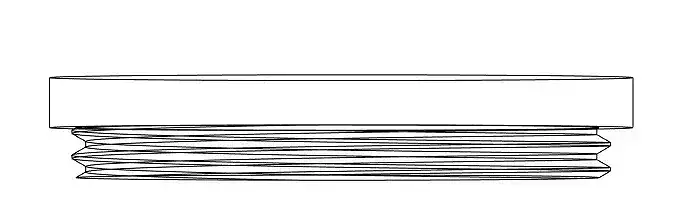 gas sensor body 3D print model gas sensor body 3D print model
