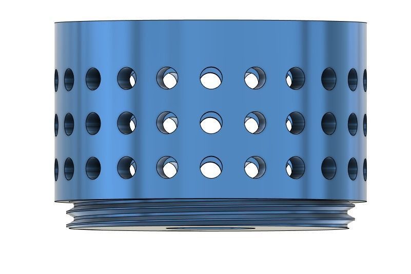 gas sensor body 3D print model_11