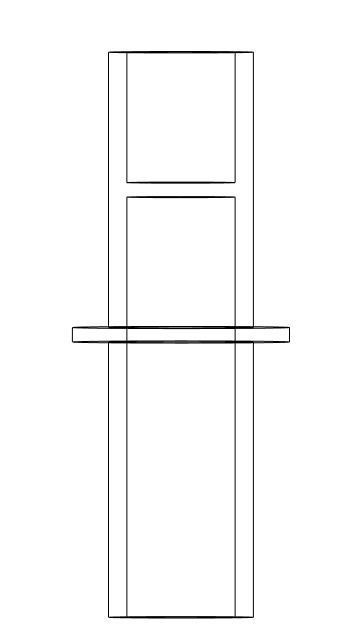 gas sensor body 3D print model_20
