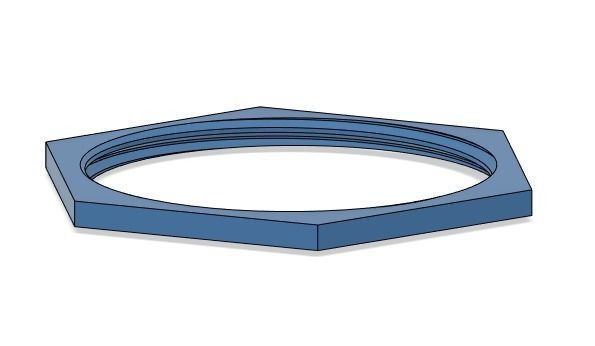 gas sensor body 3D print model_2