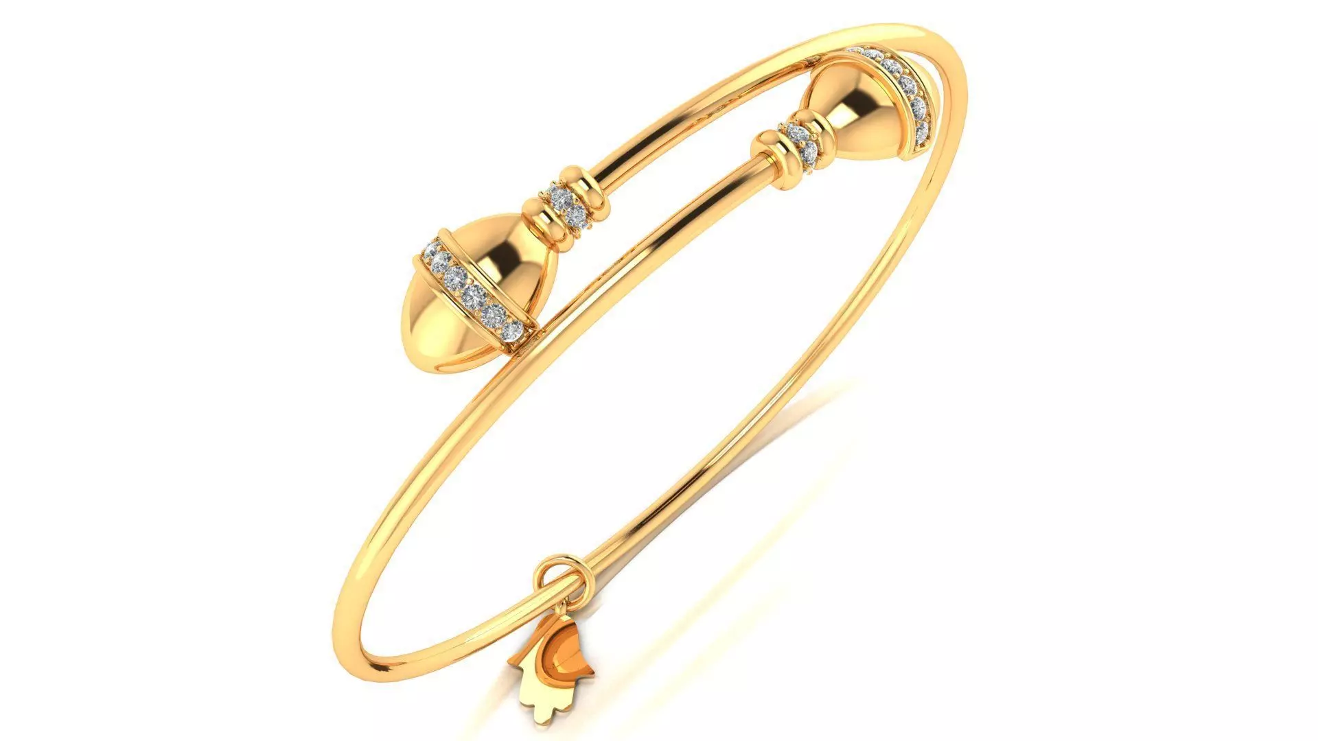 Tazzarine Diamond Bracelet Model 2 3D print model_0