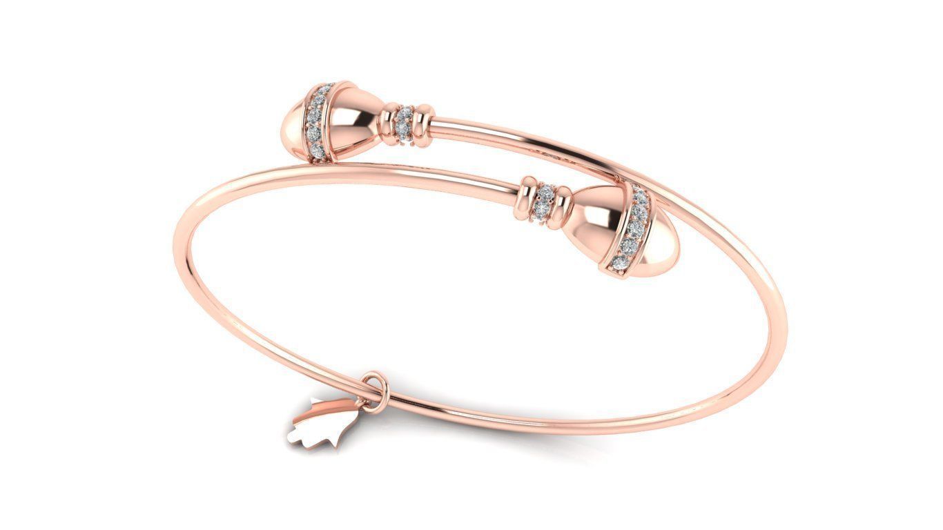 Tazzarine Diamond Bracelet Model 2 3D print model_2