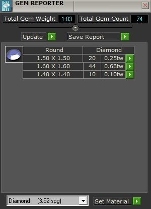 Tazzarine Diamond Bracelet Model 3 3D print model_6