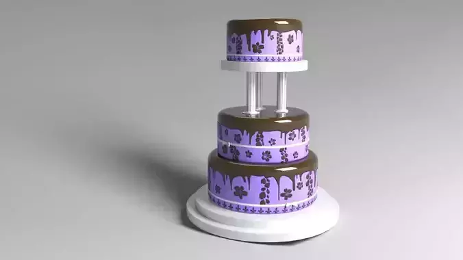 Sugary Molten Chocolate Drip Cake