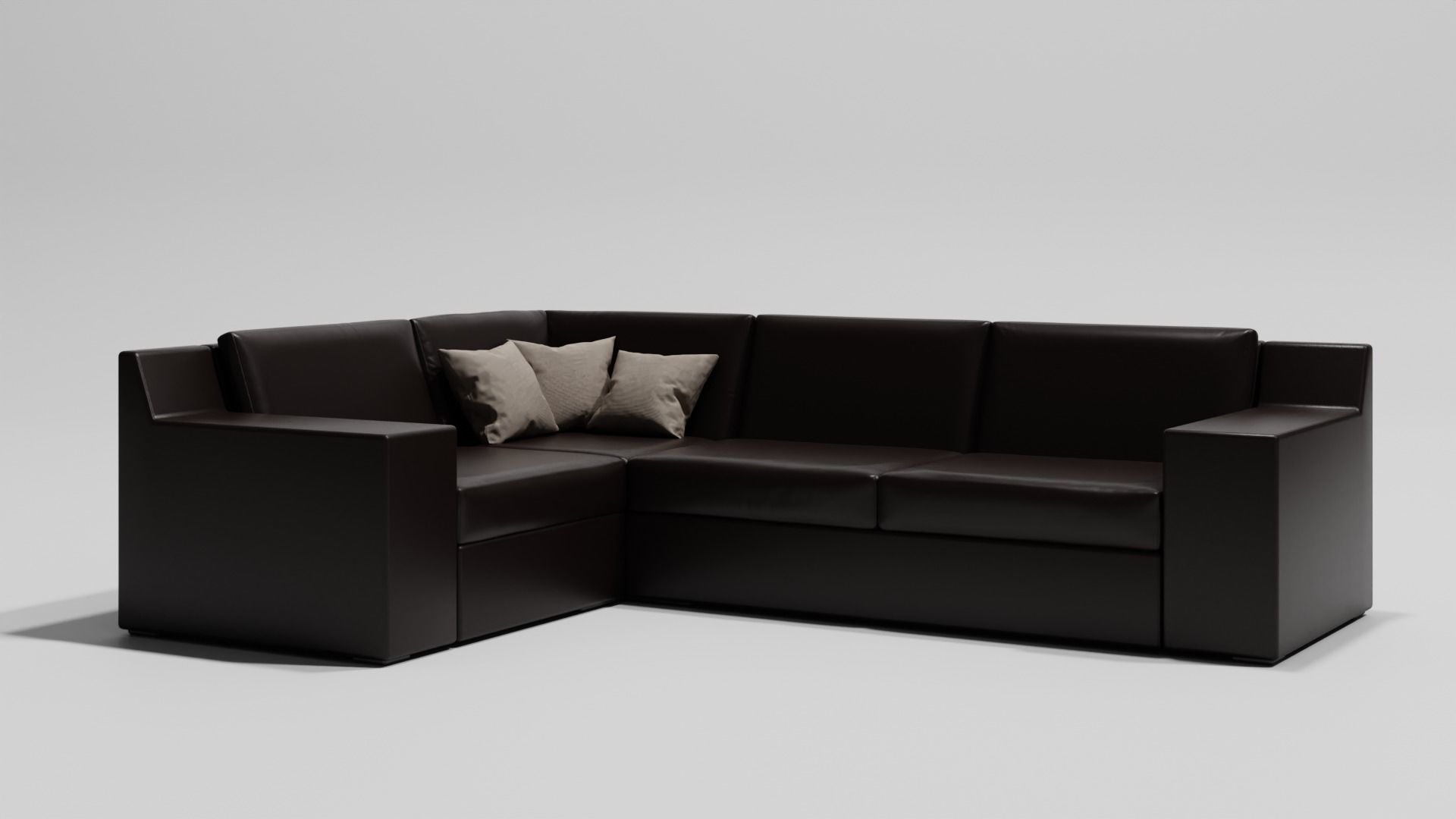 Corner Sofa Modero 3D model_3